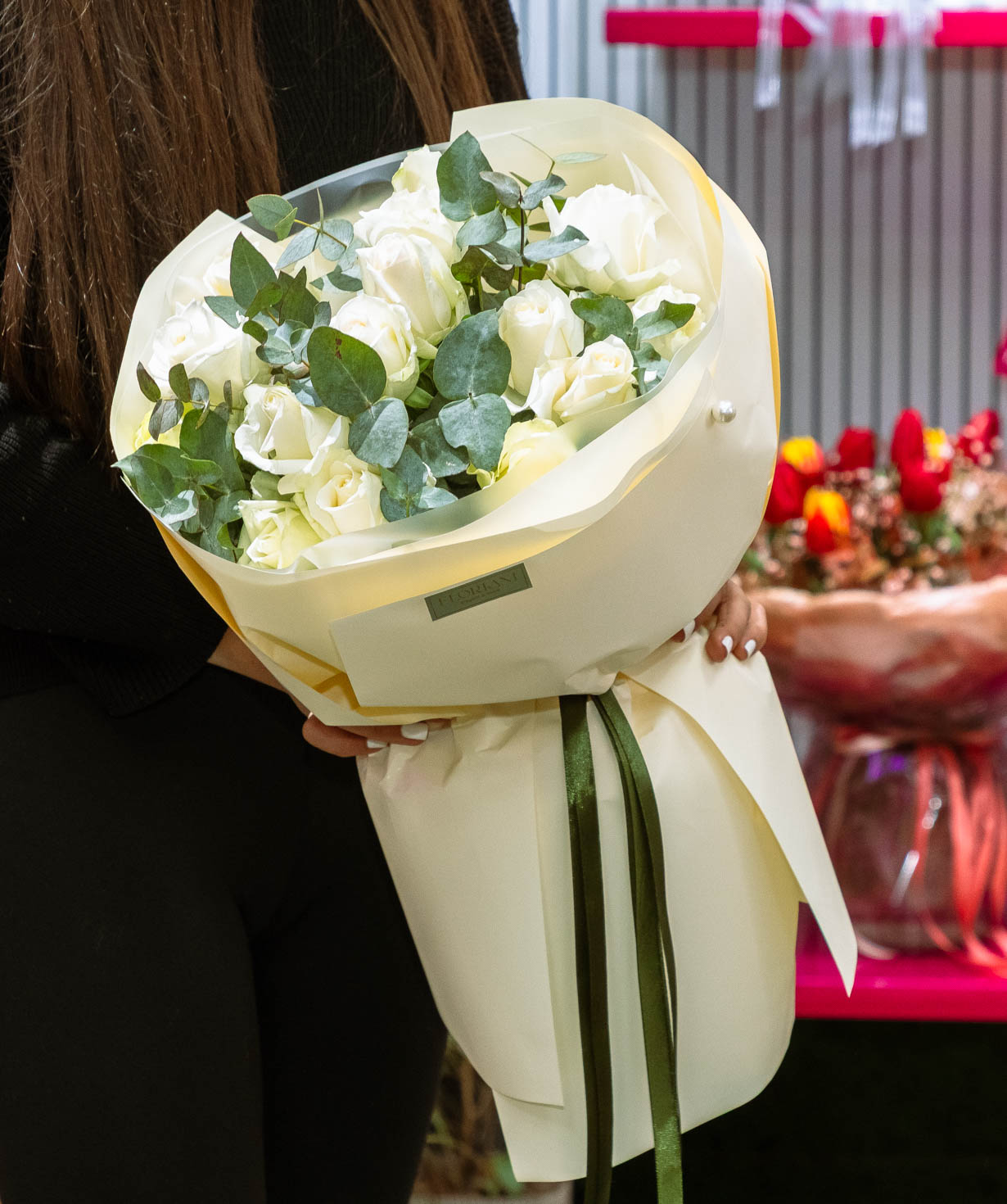 Ծաղկեփունջ «Floriani» վարդերով №2