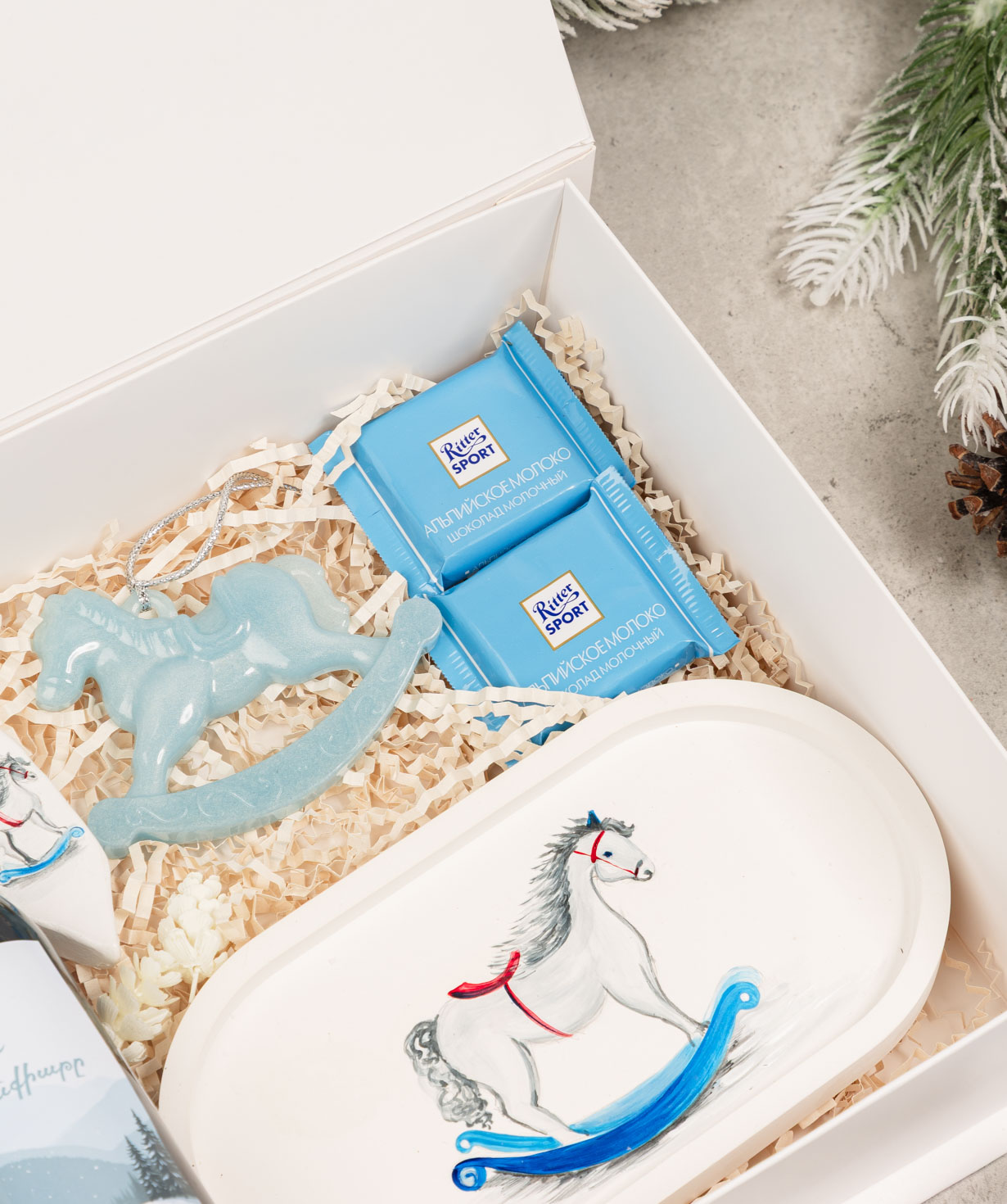 Նվեր տուփ «THE BOX» №549 Ամանորյա