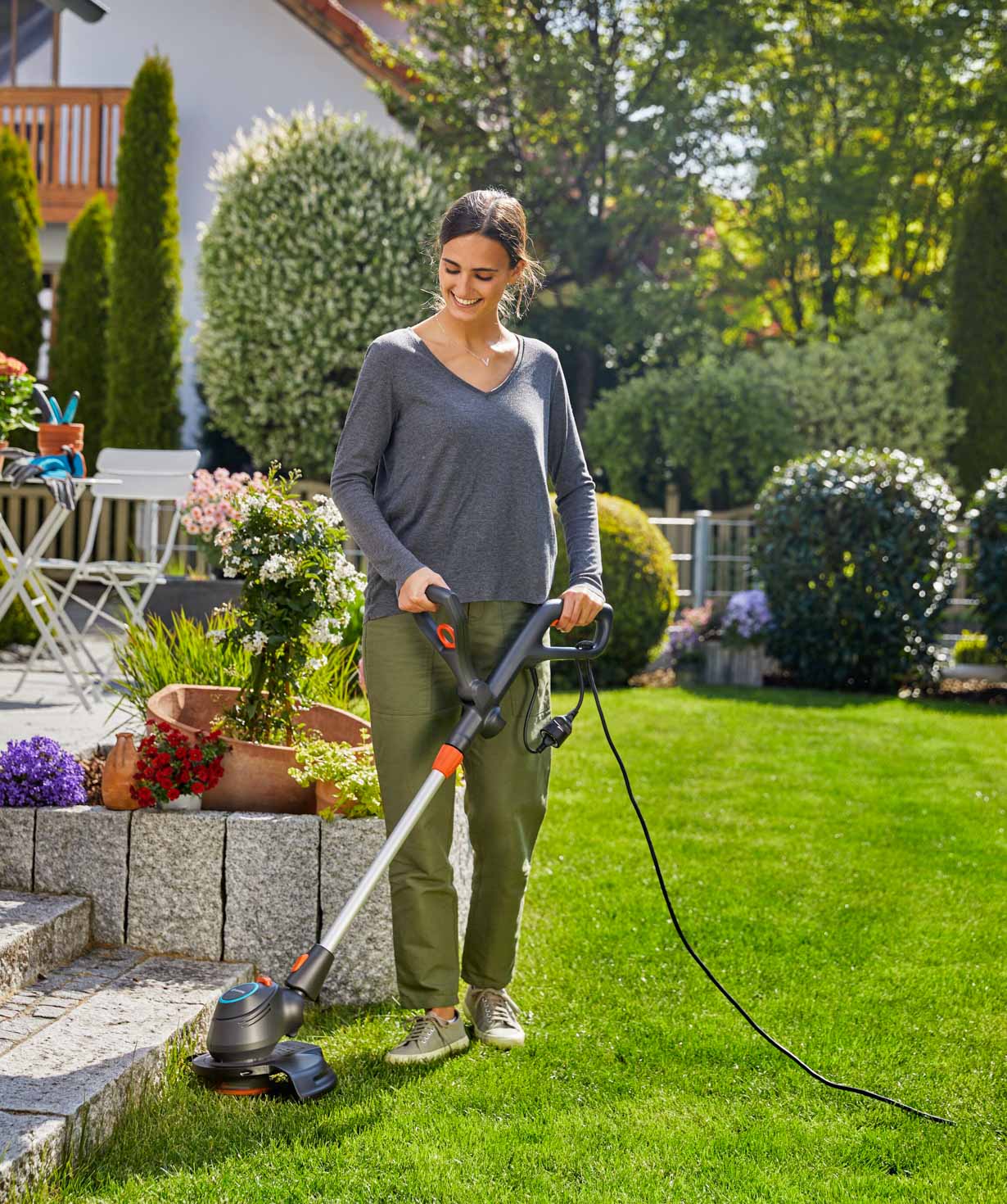 Էլեկտրական խոտհնձիչ «Gardena» ComfortCut, 550/28