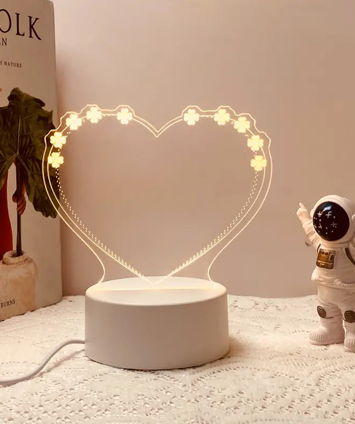 LED Lamp «Gift Store» Heart №2