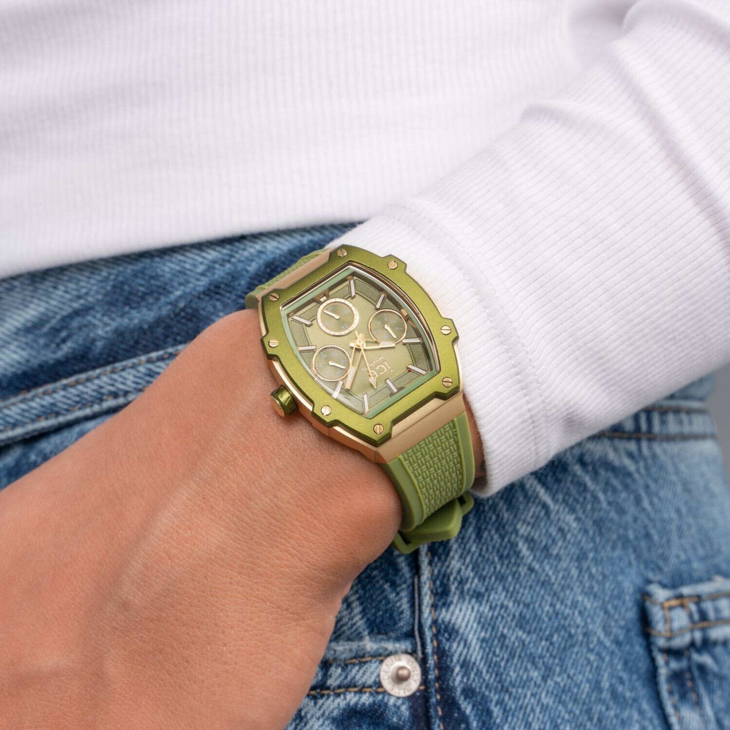 Часы «Ice-Watch»  ICE BOLIDAY, Gold Forest