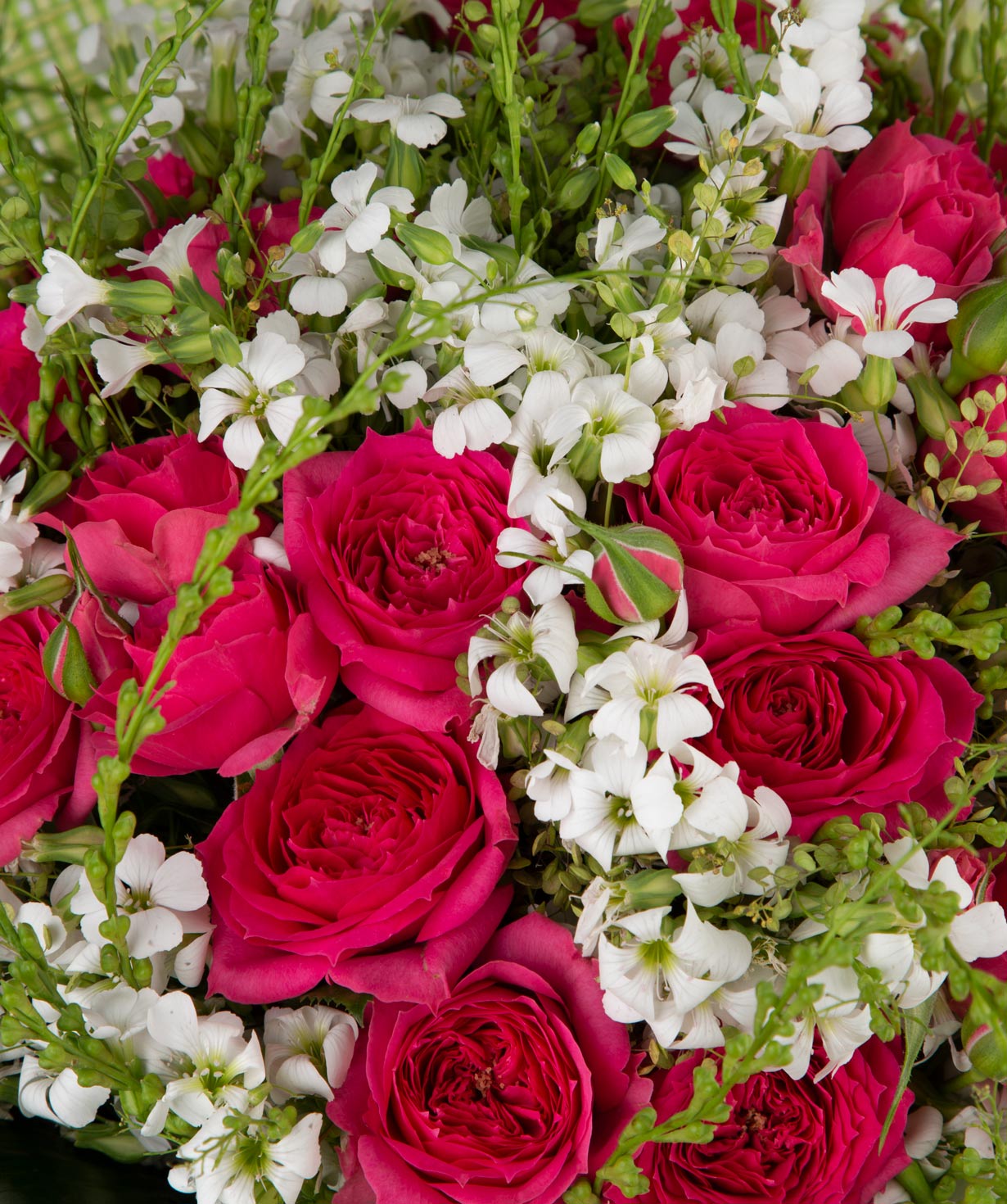 Ծաղկեփունջ «Տրակայ» փնջային վարդերով