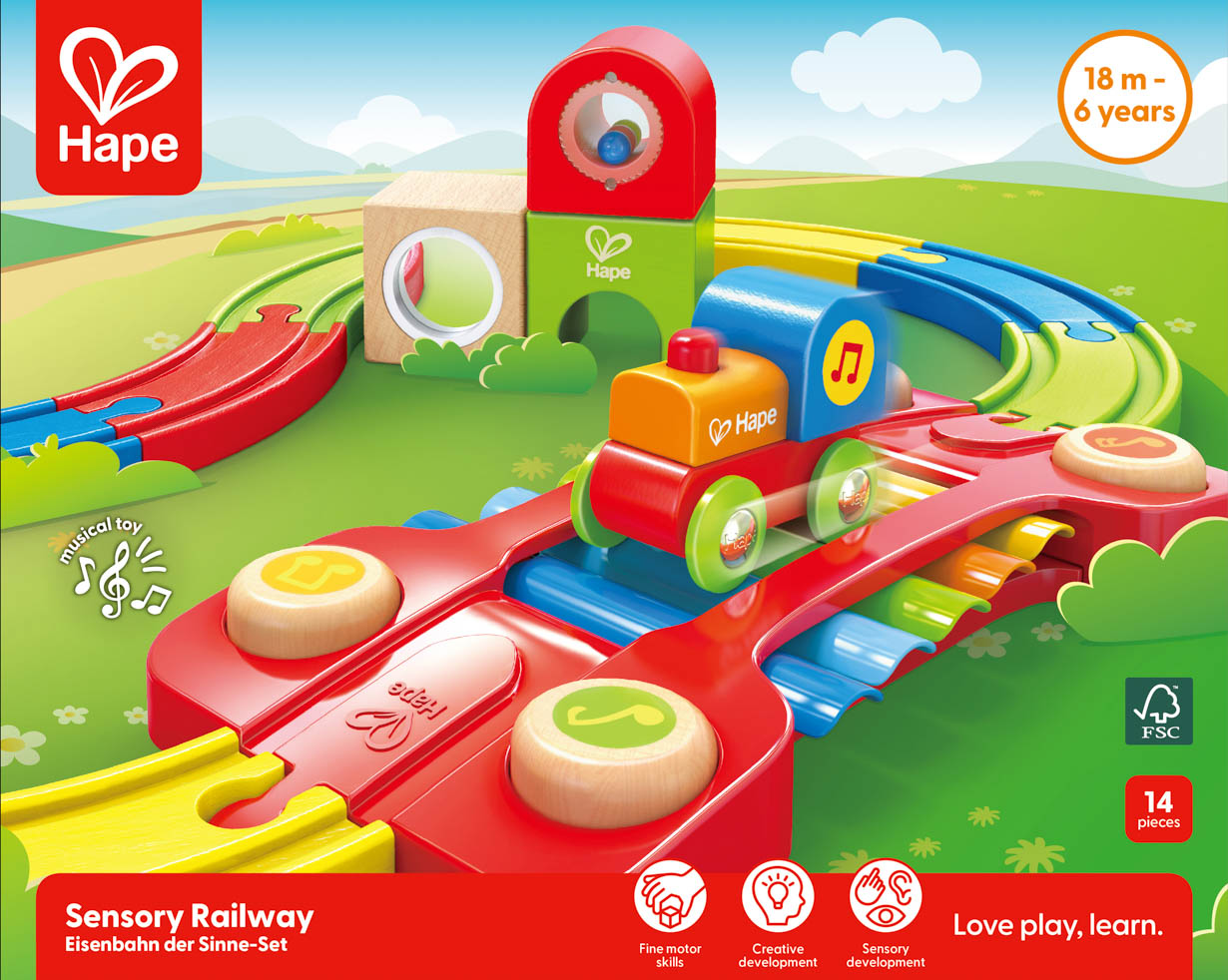 Sensory railway «Hape» HP-H3822