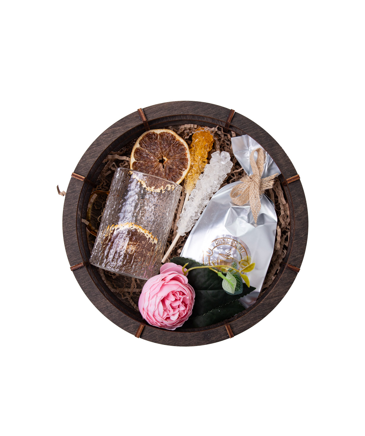 Gift box «Coffee Time» Rose