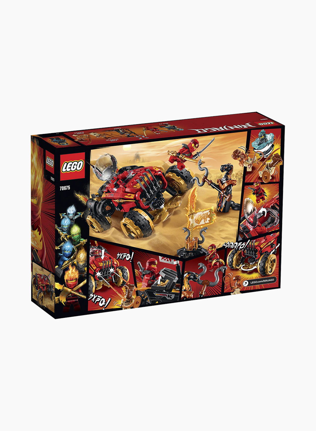 Lego Ninjago Կառուցողական Խաղ Ամենագնաց Katana 4x4