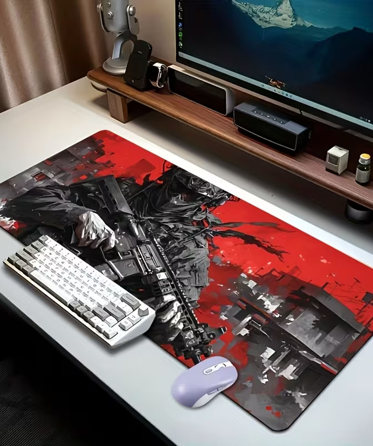 Mouse pad «Micro-Tech» №321 30x80cm