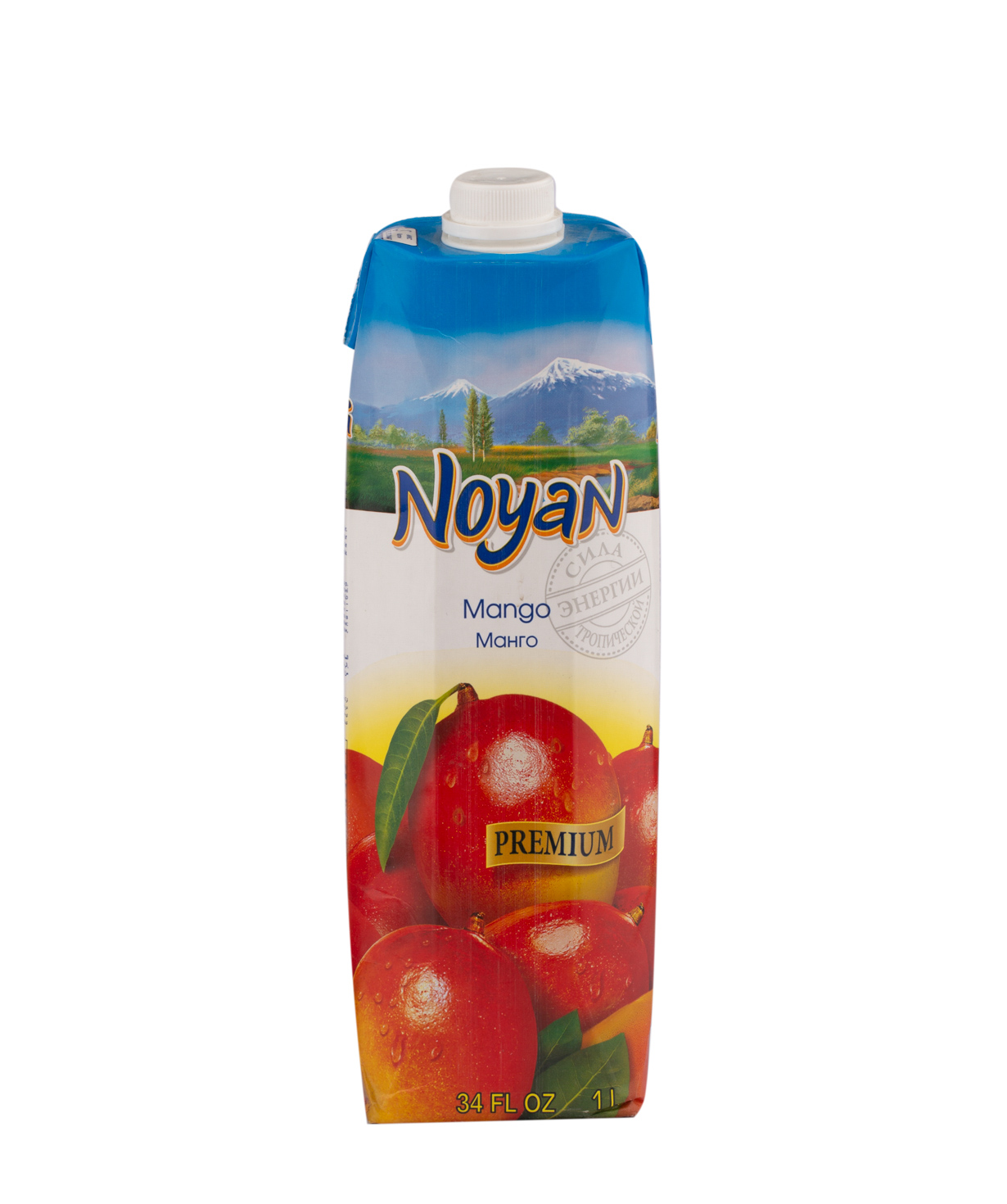 Натуральный сок `Ноян` Манго 1л