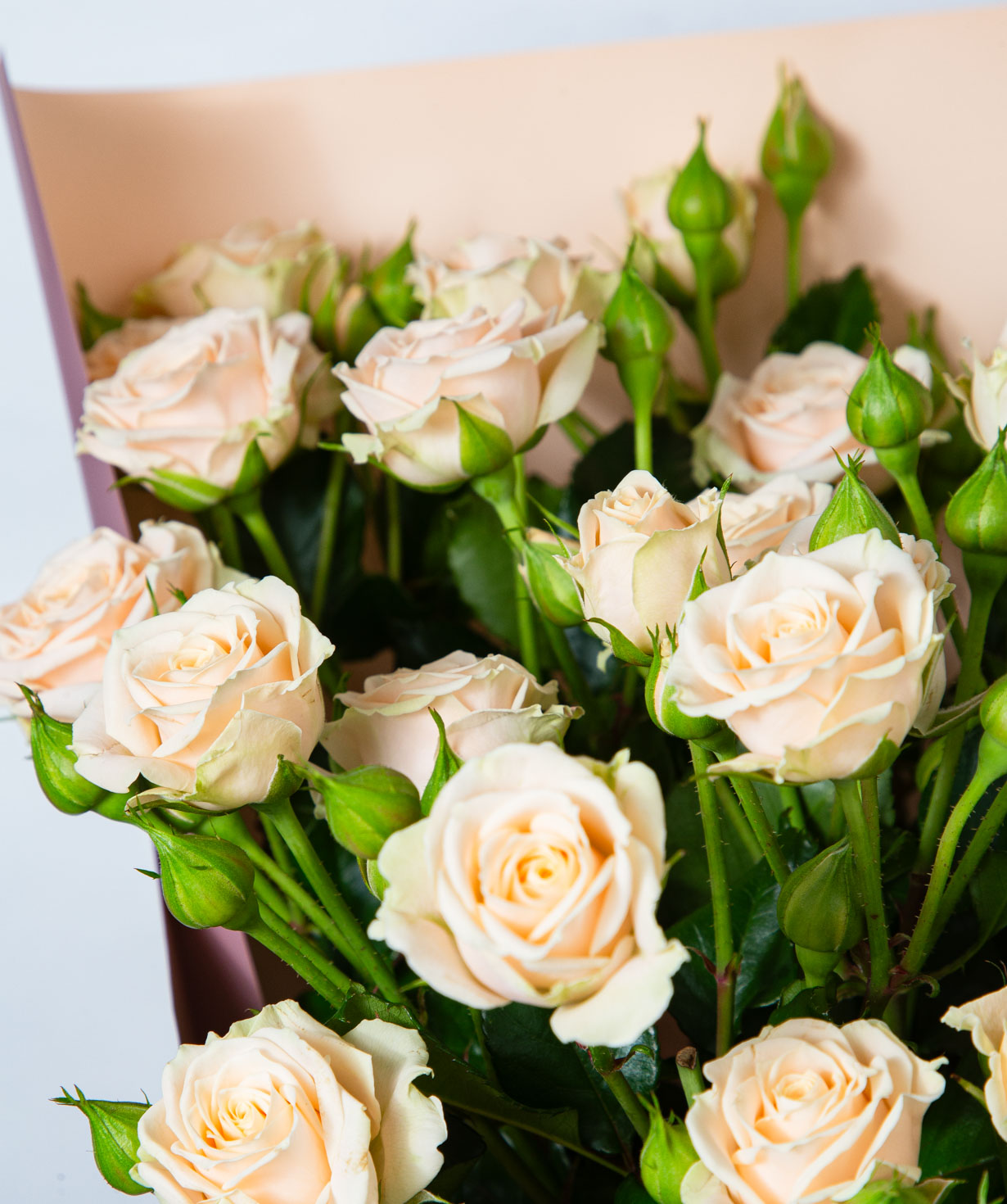 Bouquet «Okinoshima» with spray roses