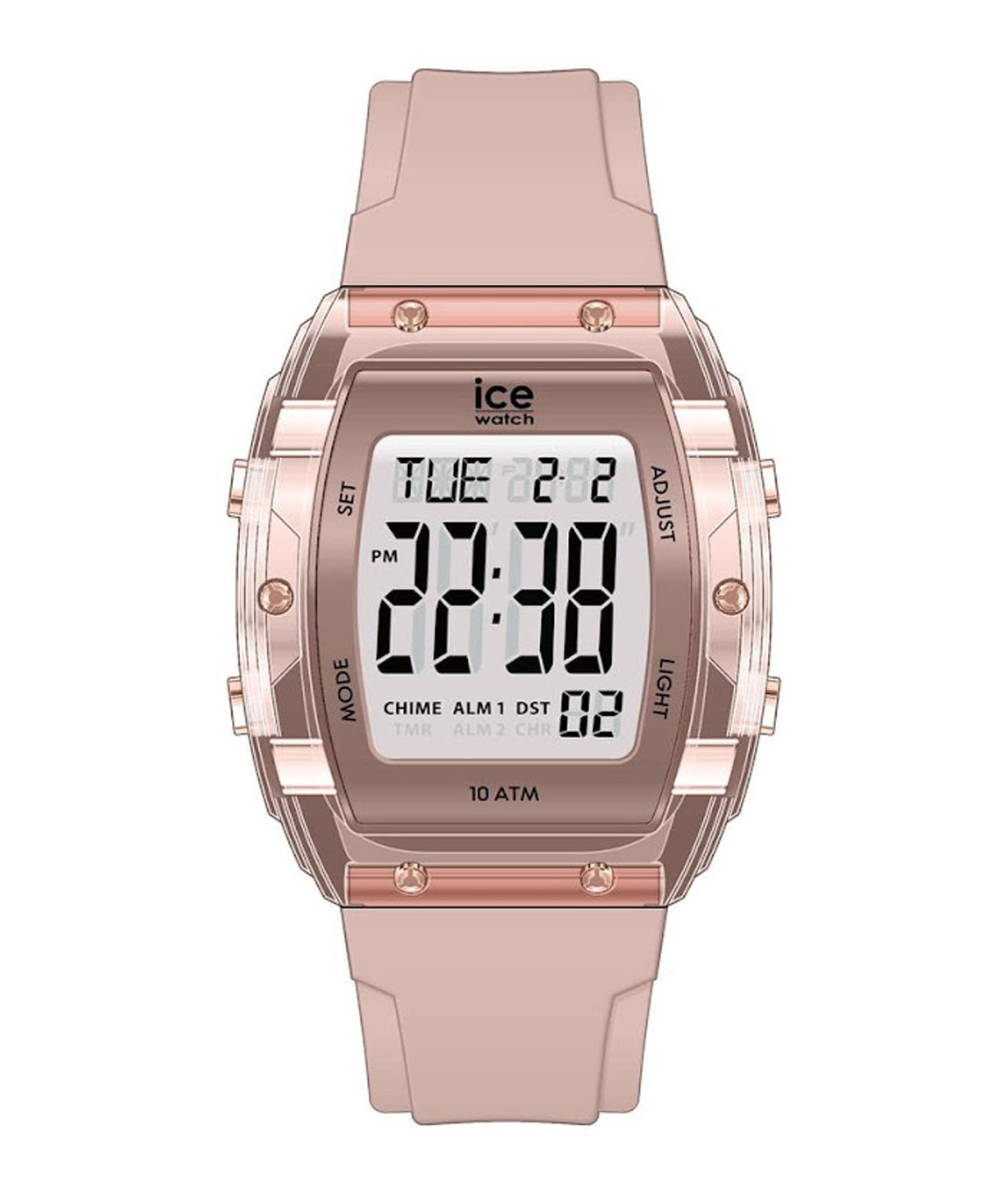 Часы «Ice-Watch»  ICE digit boliday - Nude Rose-Gold