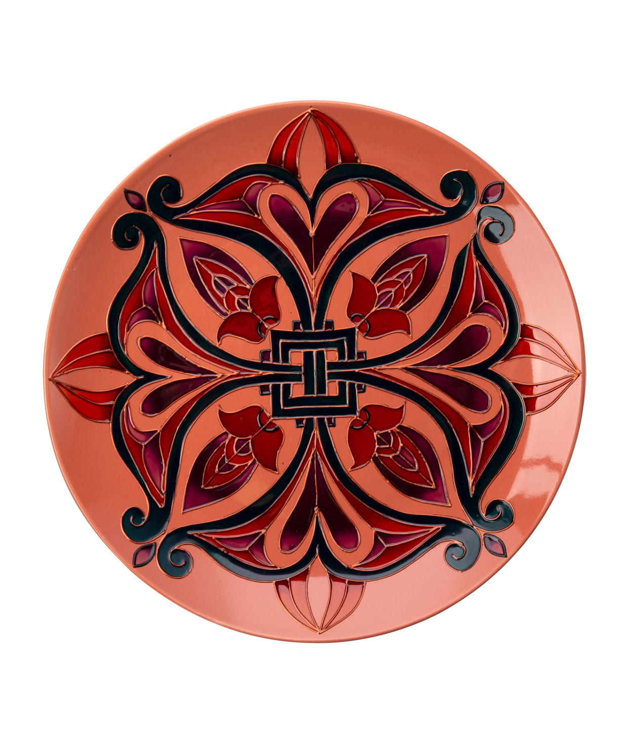 Plate ''Taraz Art'' decorative, ceramic №2
