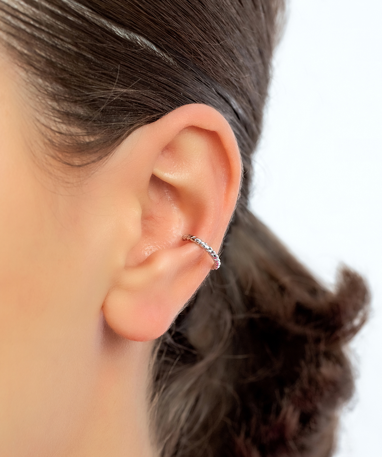 Silver ear cuff «Ania Haie» E036-06H