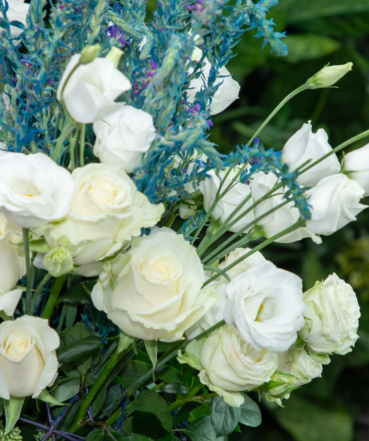 Bouquet «Gomera» with lisianthus