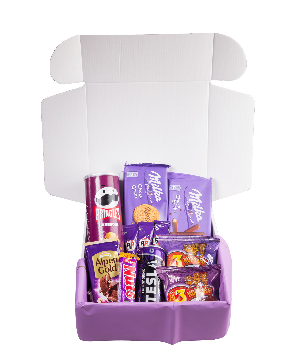 Gift box «Color Party» Purple