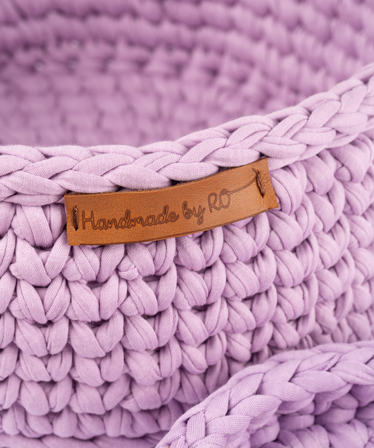 Collection `Ro Handmade` of handmade cotton baskets №3