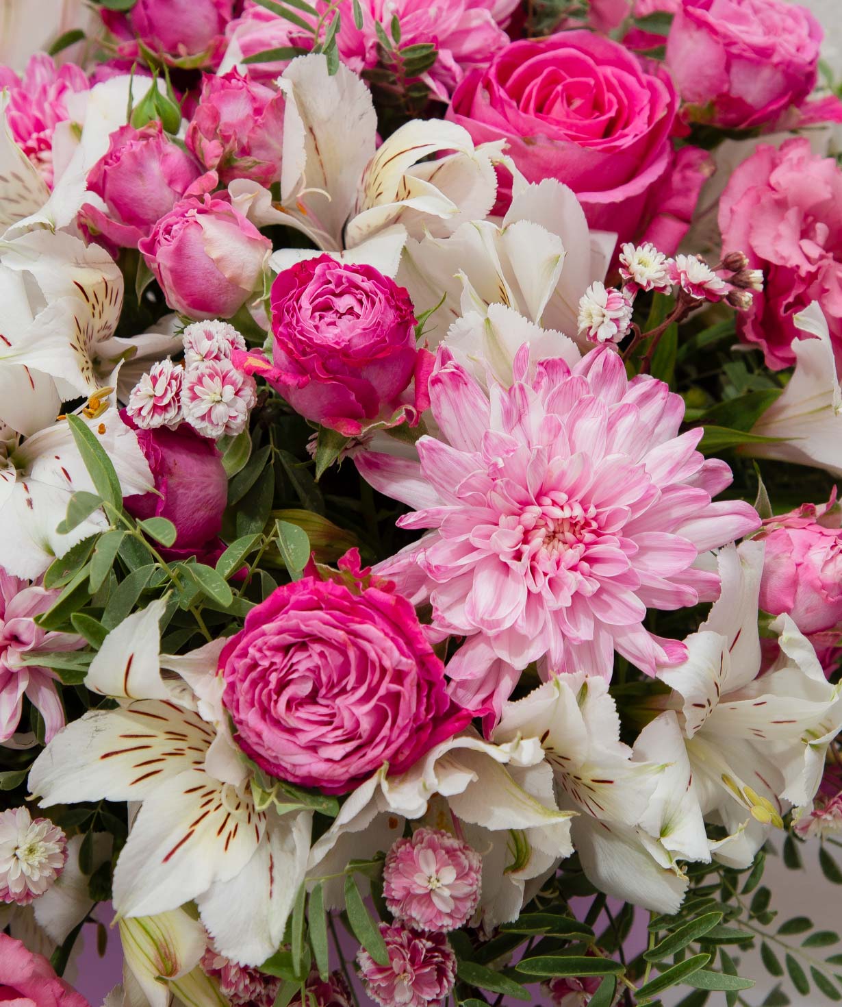Կոմպոզիցիա «Arpis flowers» վարդերով №19