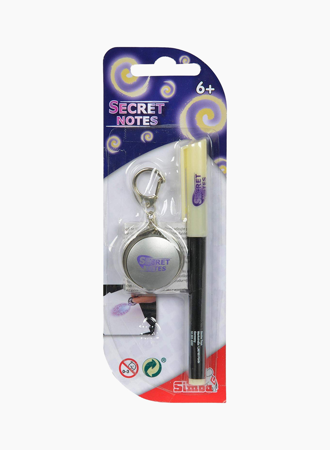Simba Secret Notes Pen with UV-Lamp