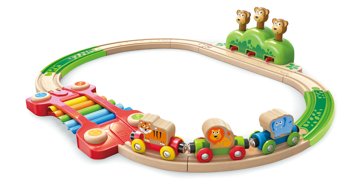 Railroad music and monkeys «Hape» HP-H3825