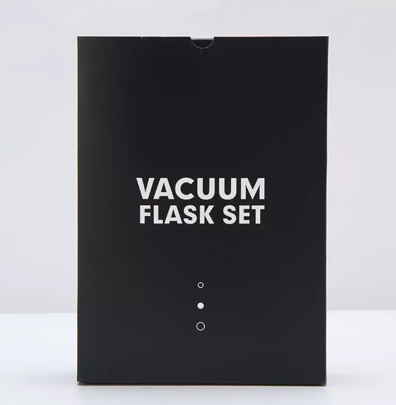 Vacuum flask set with cups THE BOX №4 500 ml