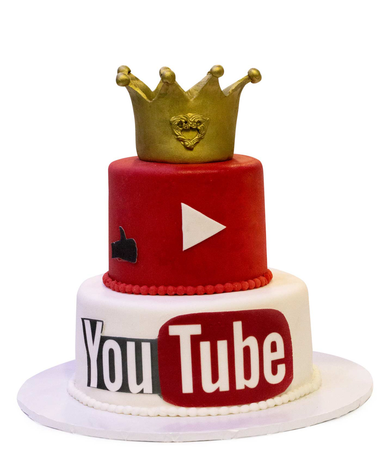 Торт `Youtube`