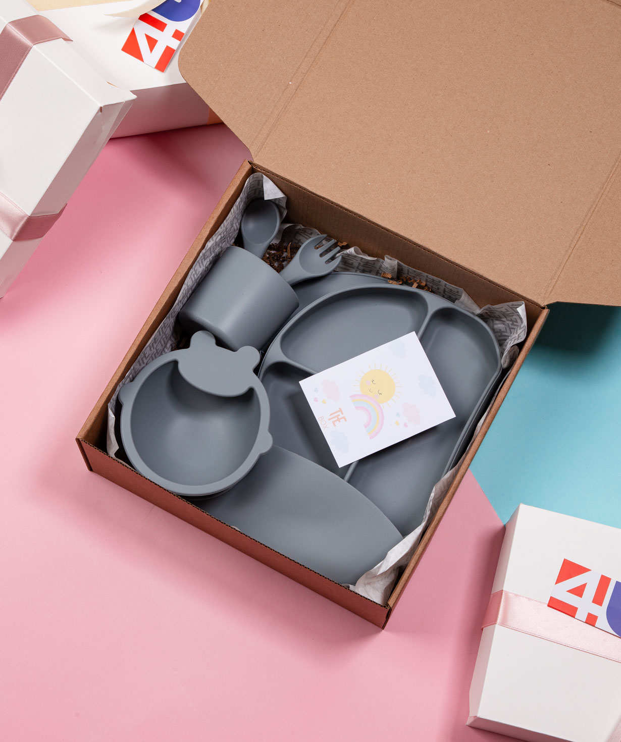 Gift box «THE BOX» for a newborn №512