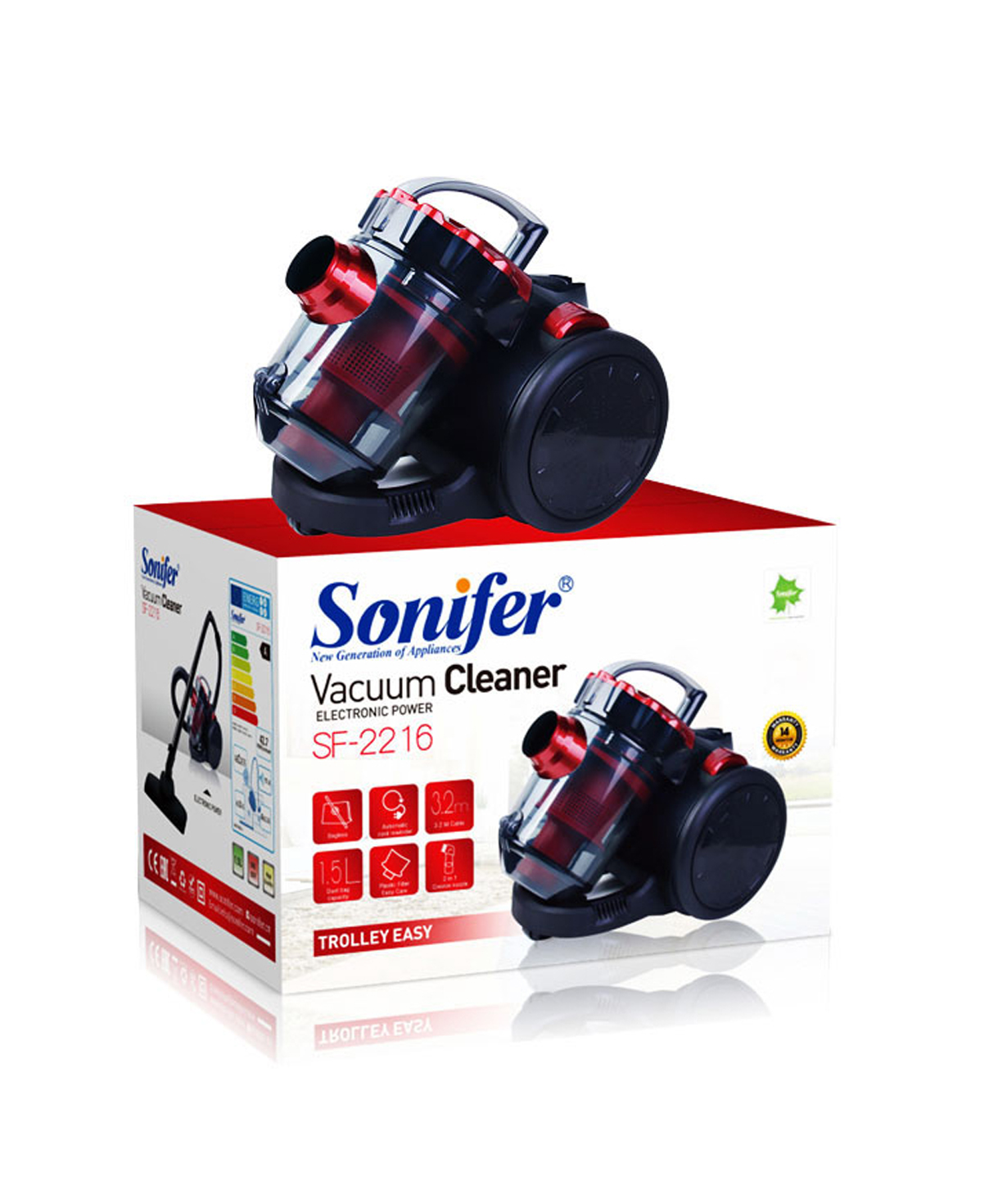 Vacuum cleaner «SONIFER» SF-2216