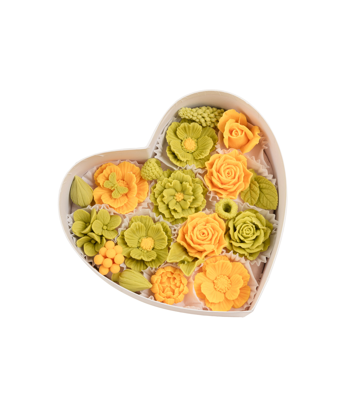 Handmade chocolates «Sweet Sisters» with lemon and pistachio