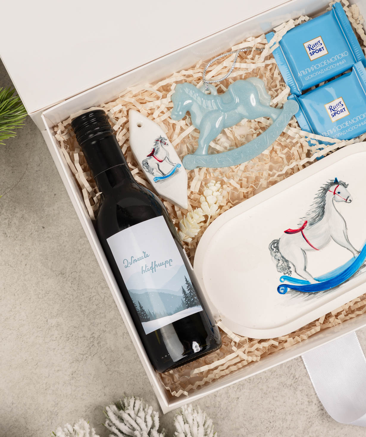 Նվեր տուփ «THE BOX» №549 Ամանորյա