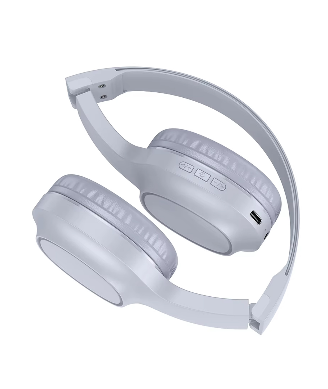 Wireless headphones «Micro-Tech» Hoco W46 Light blue Gray №300