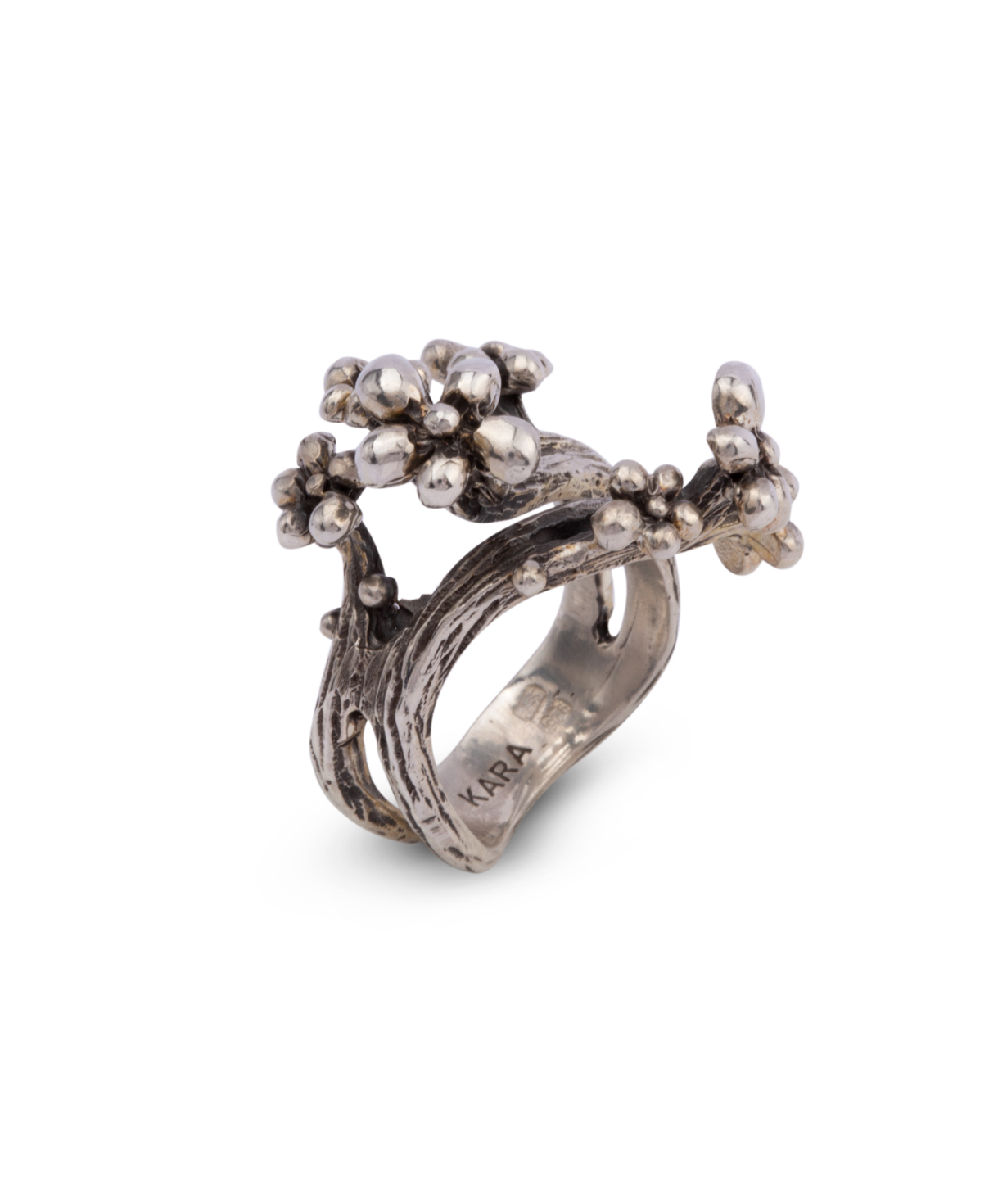 Серебряное кольцо ''Kara Silver'' №6