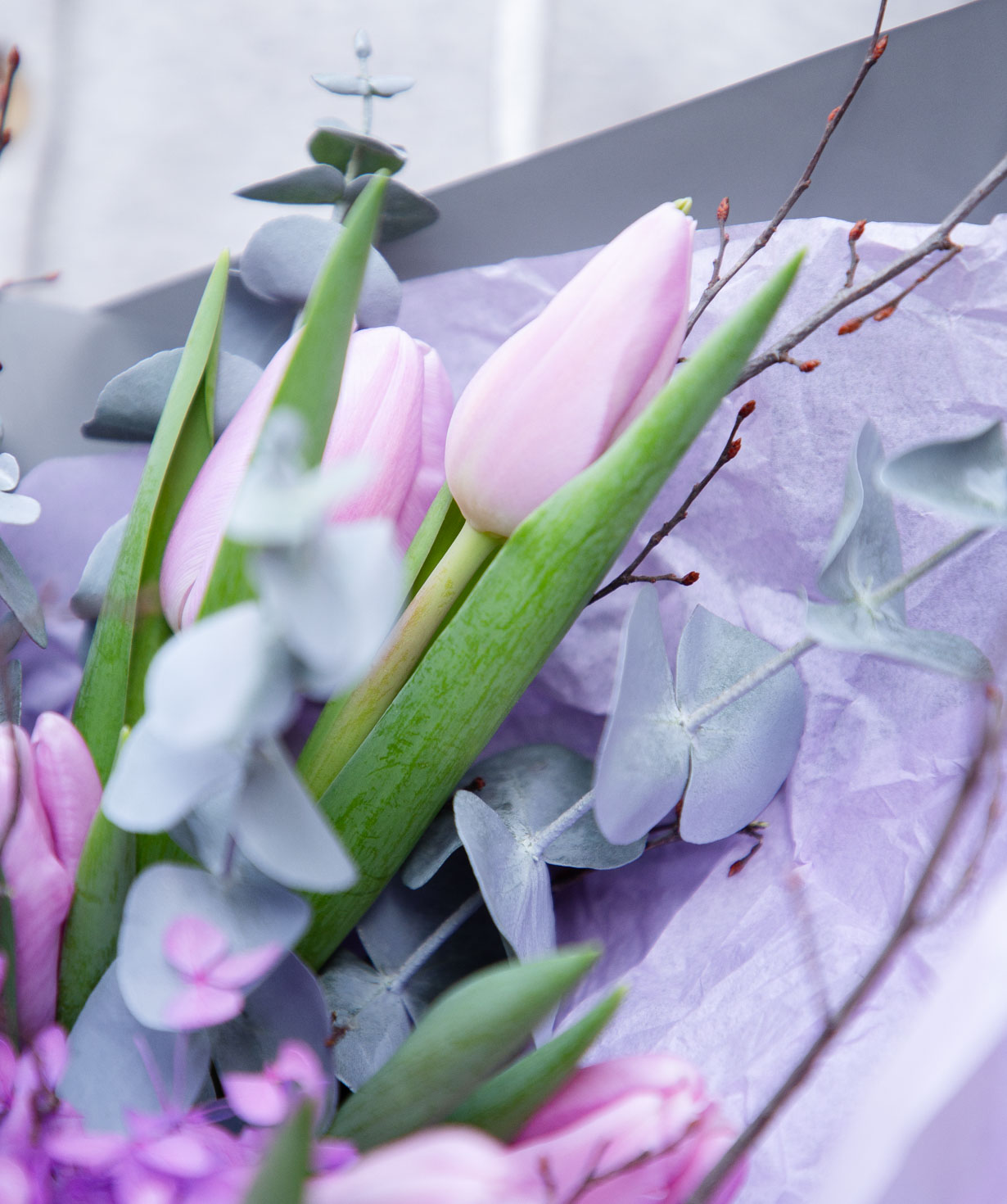 Bouquet «Liosia» with tulips