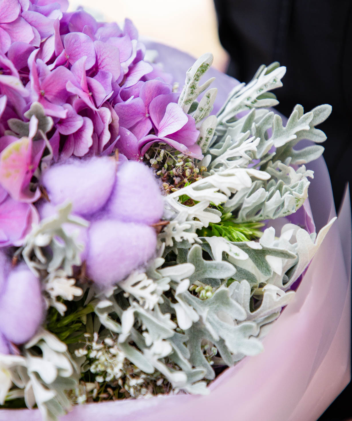 Bouquet «Seto» with hydrangea