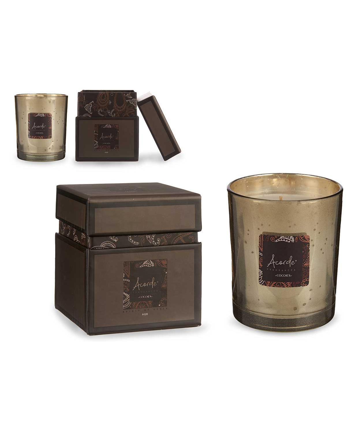 Scented candle «Ashley Home» Coconut / 18278