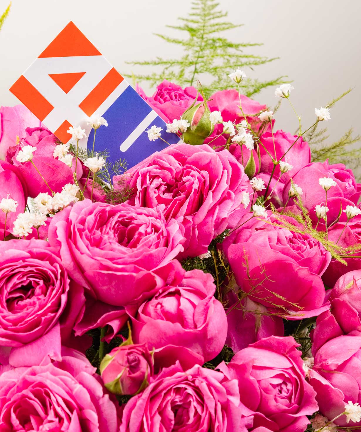 Композиция «Aube» из кустовых роз