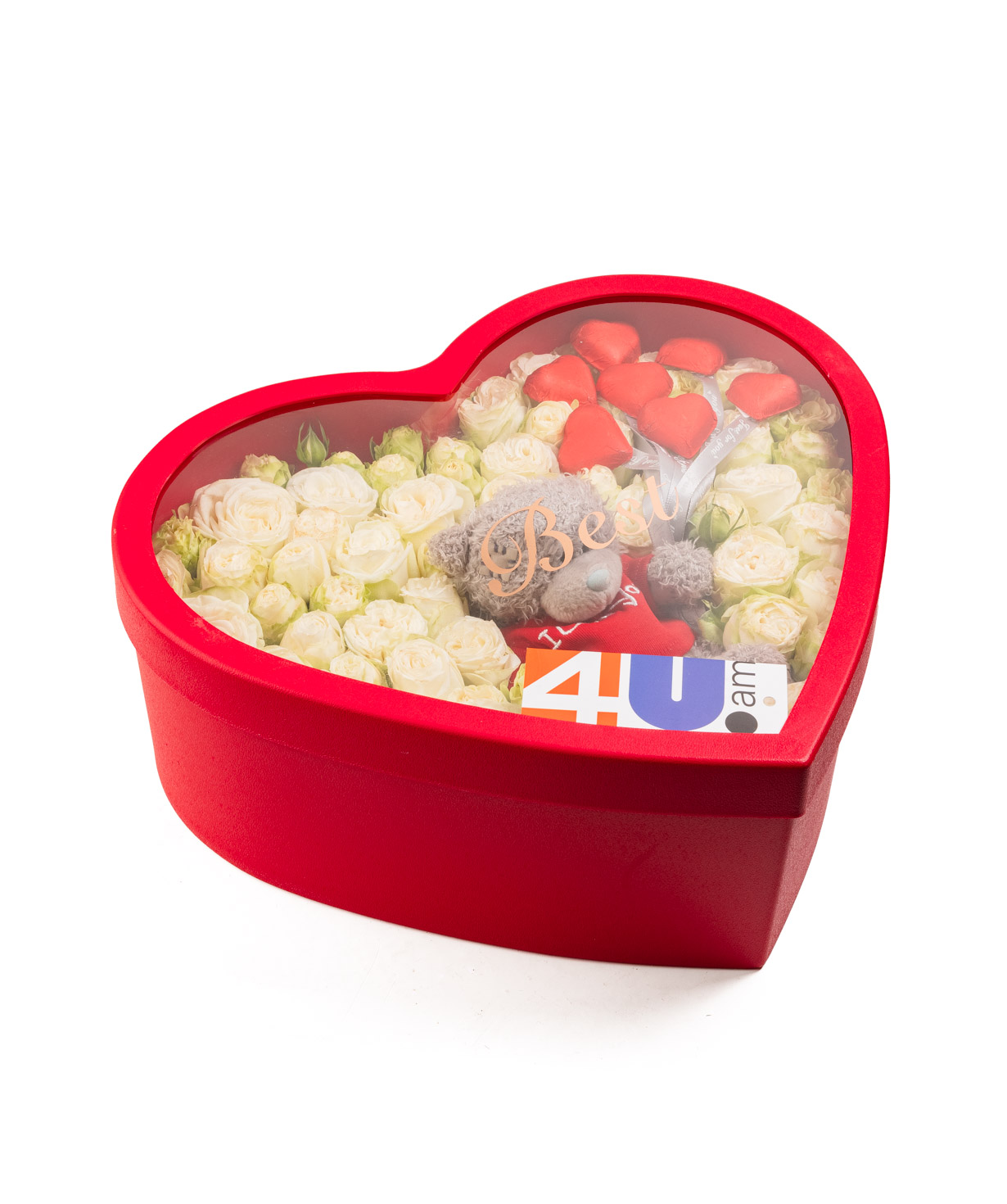 Композиция «Artuby» из кустовых роз