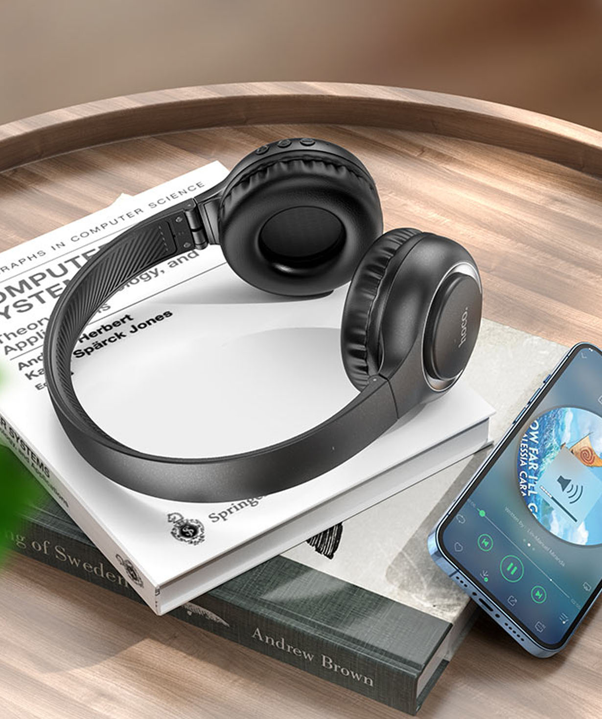 Wireless headphones «Micro-Tech» Hoco  W41 Black №28