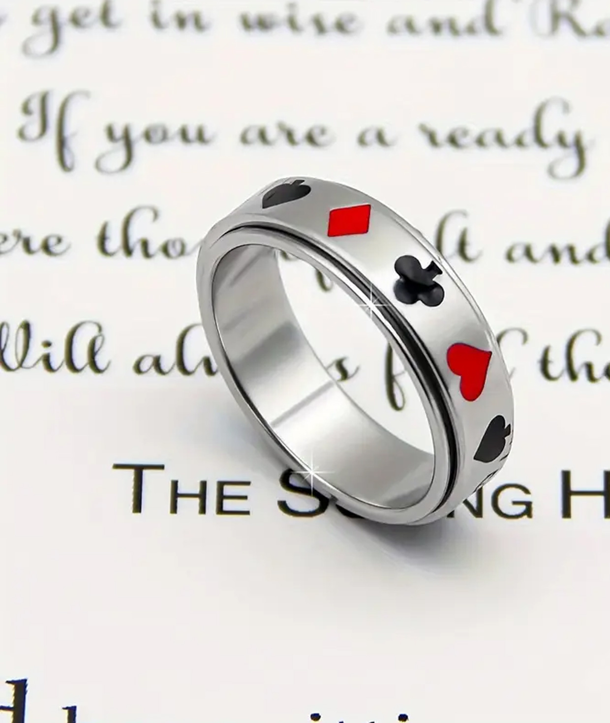 Spinning ring «Gift Store» Poker №130