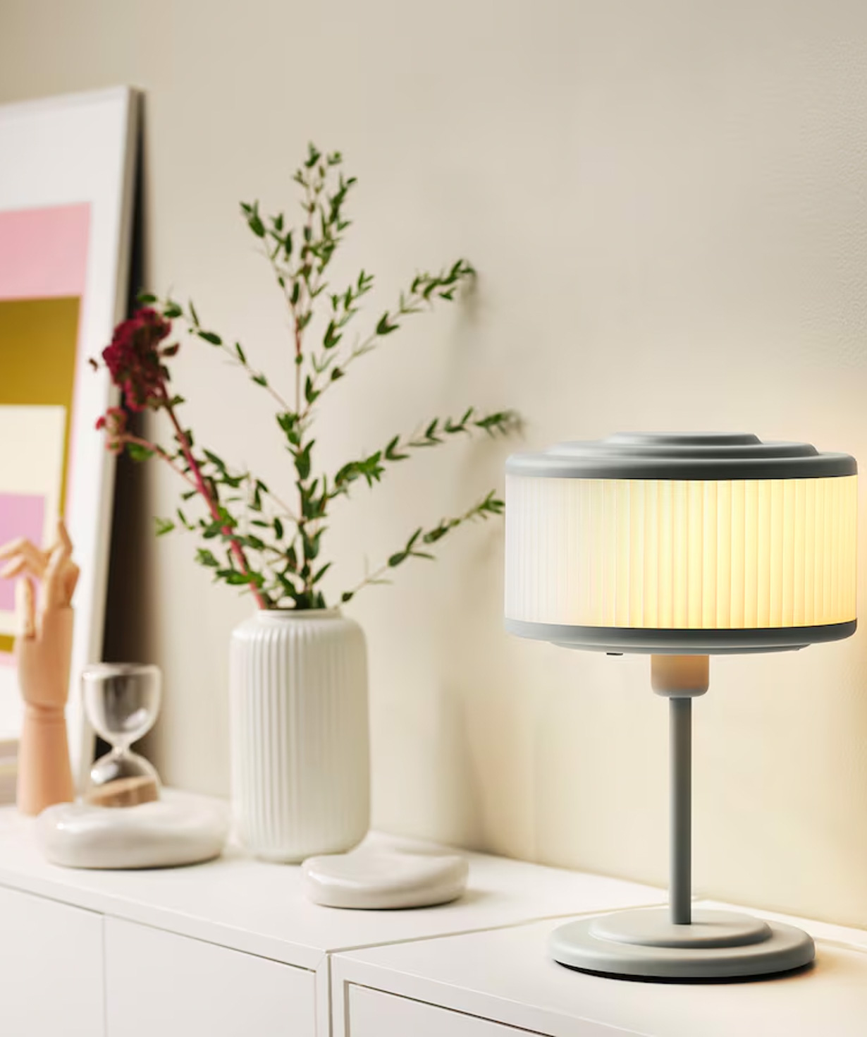 Լամպ «Ikea» Remtang, մոխրագույն