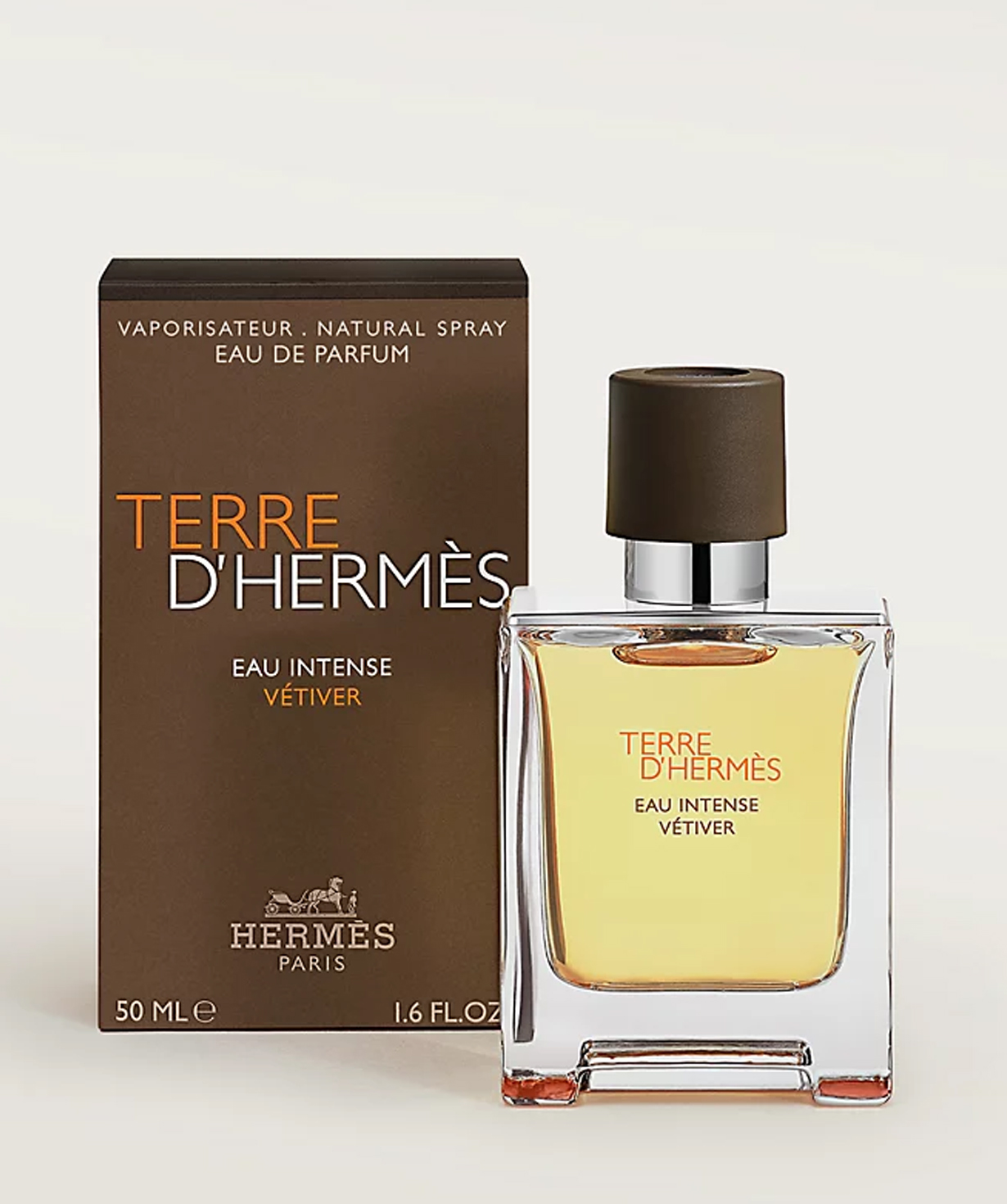 Perfume «Hermes» Terre D'Hermes, Eau Intense Vetiver, for men, 50 ml