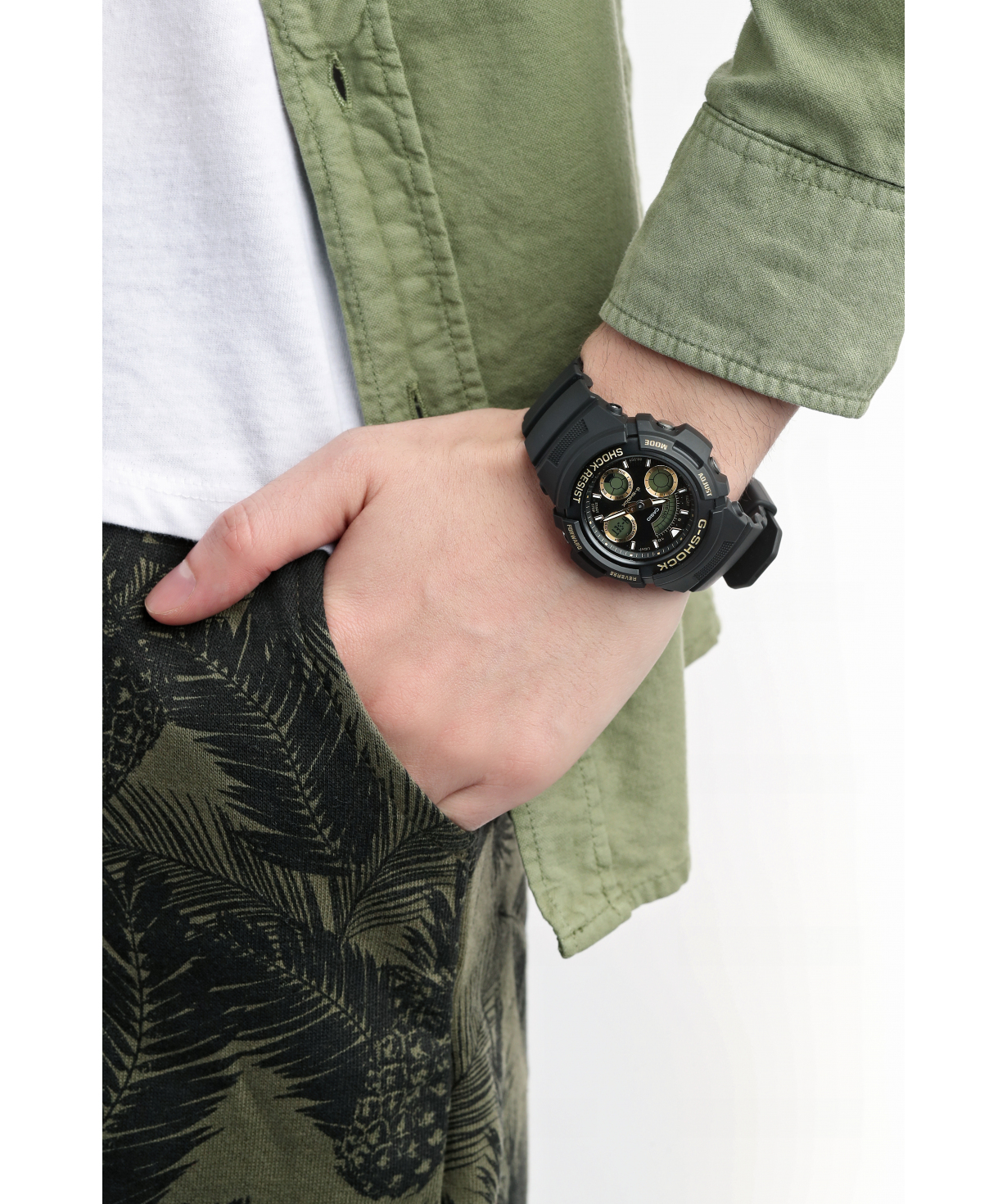 Wristwatch  `Casio` AW-591GBX-1A9DR