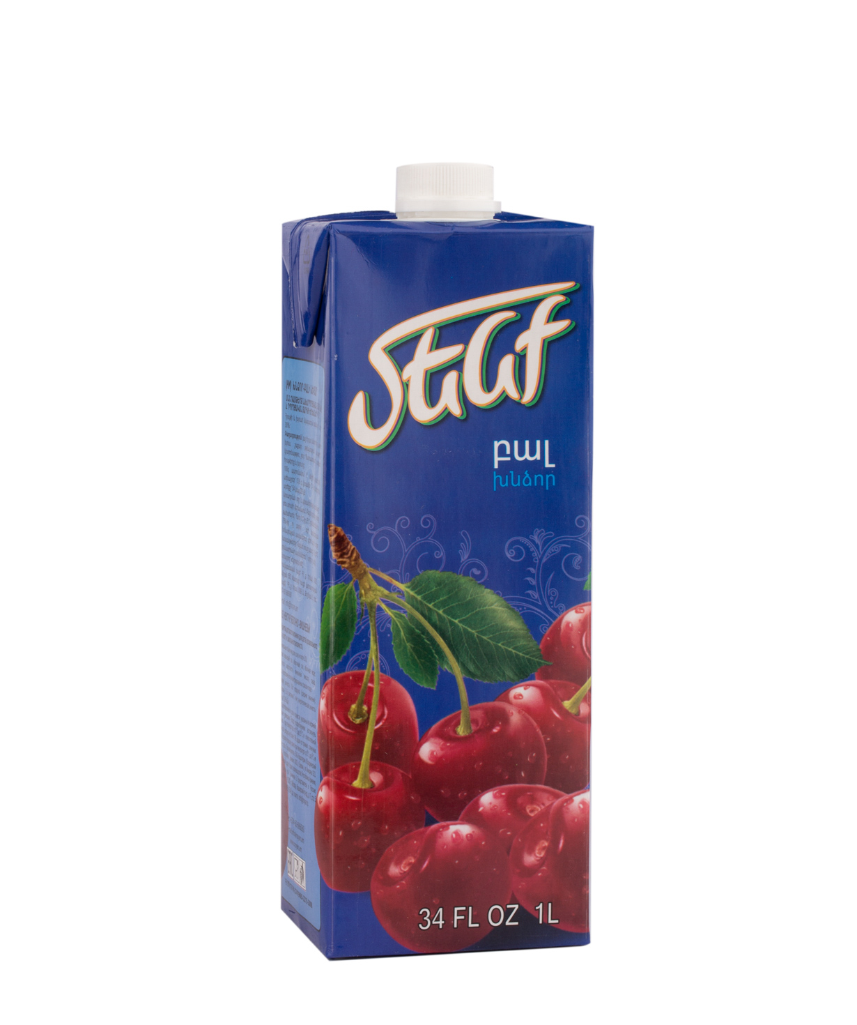 Natural juice `We` Cherry 1 liter