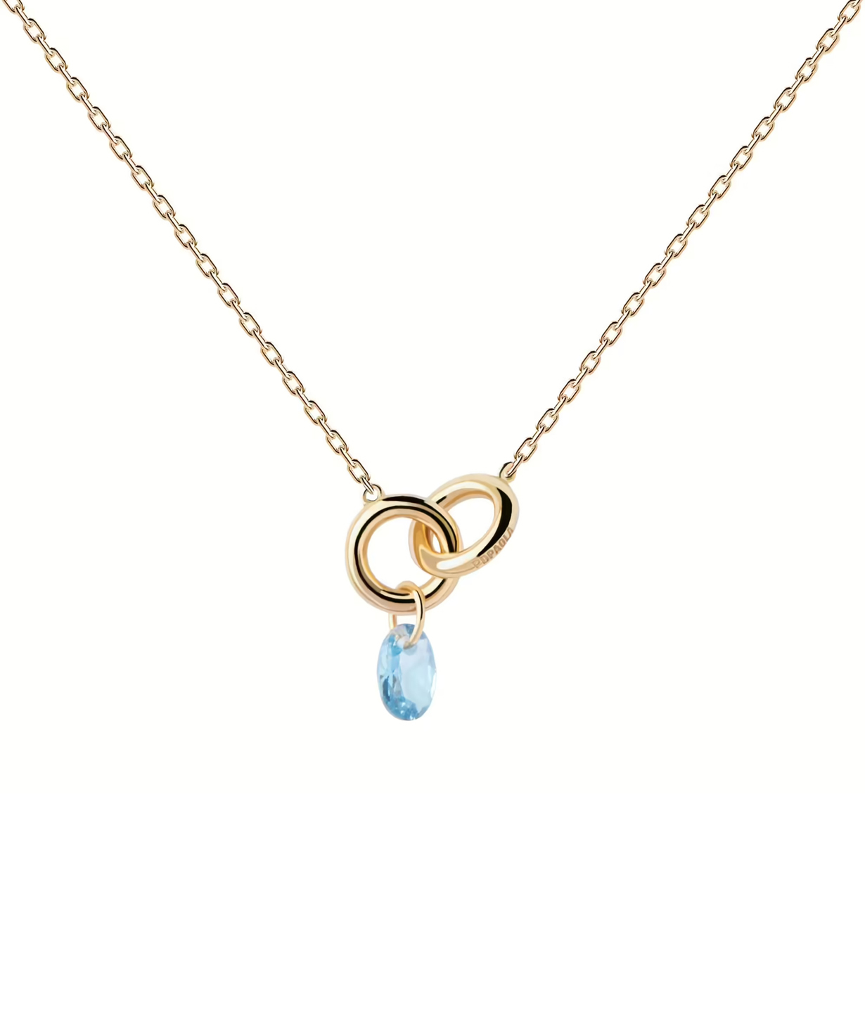 Silver necklace «PDPAOLA» CO01-842-U