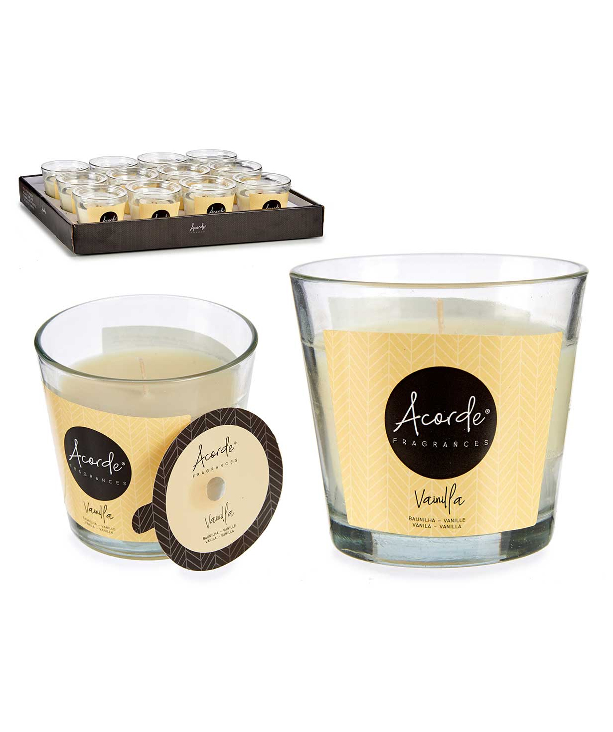 Scented candle «Ashley Home» Vanilla / 41641
