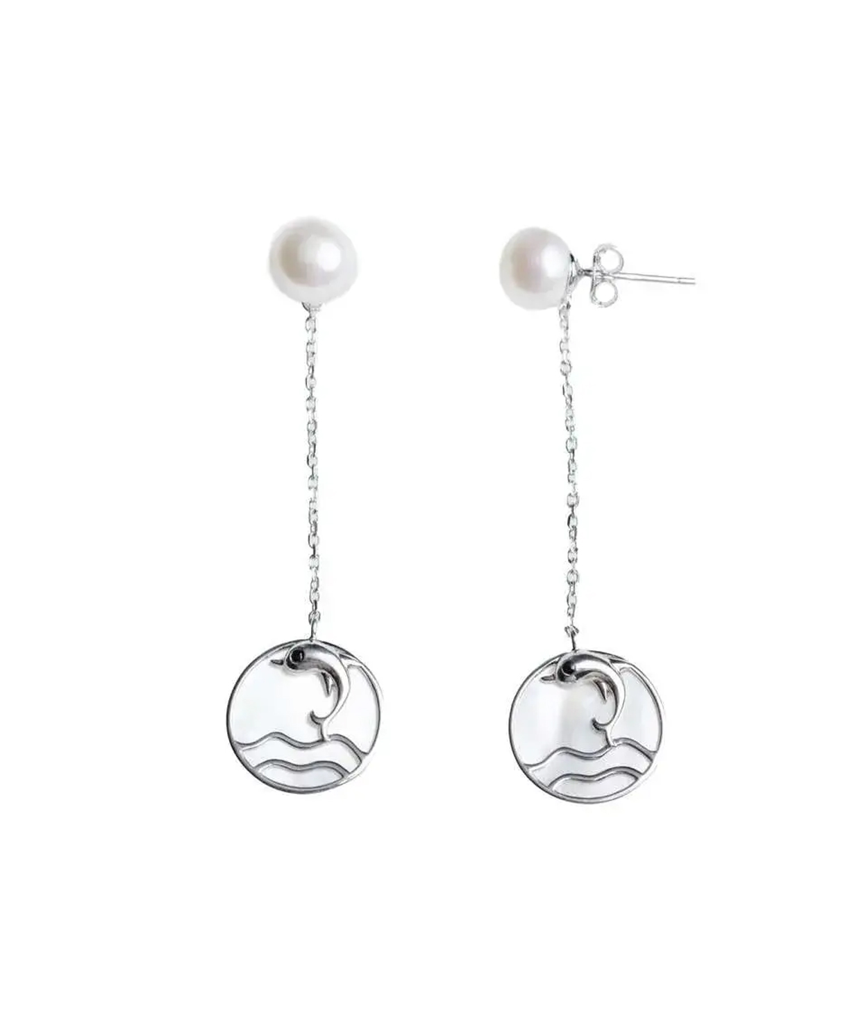Silver earrings «SiaMoods» SE798