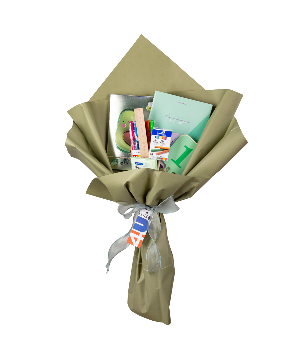 Bouquet «THE BOX» №432 with stationery