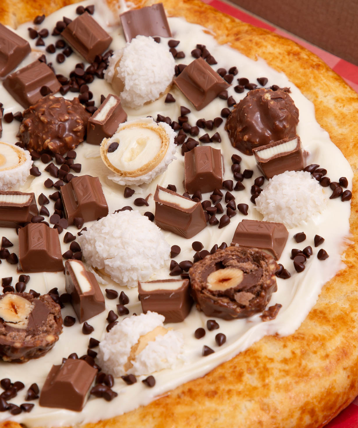 Melting pizza «Sweetz» Raffaello