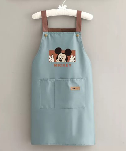 Apron, Mickey Mouse, blue
