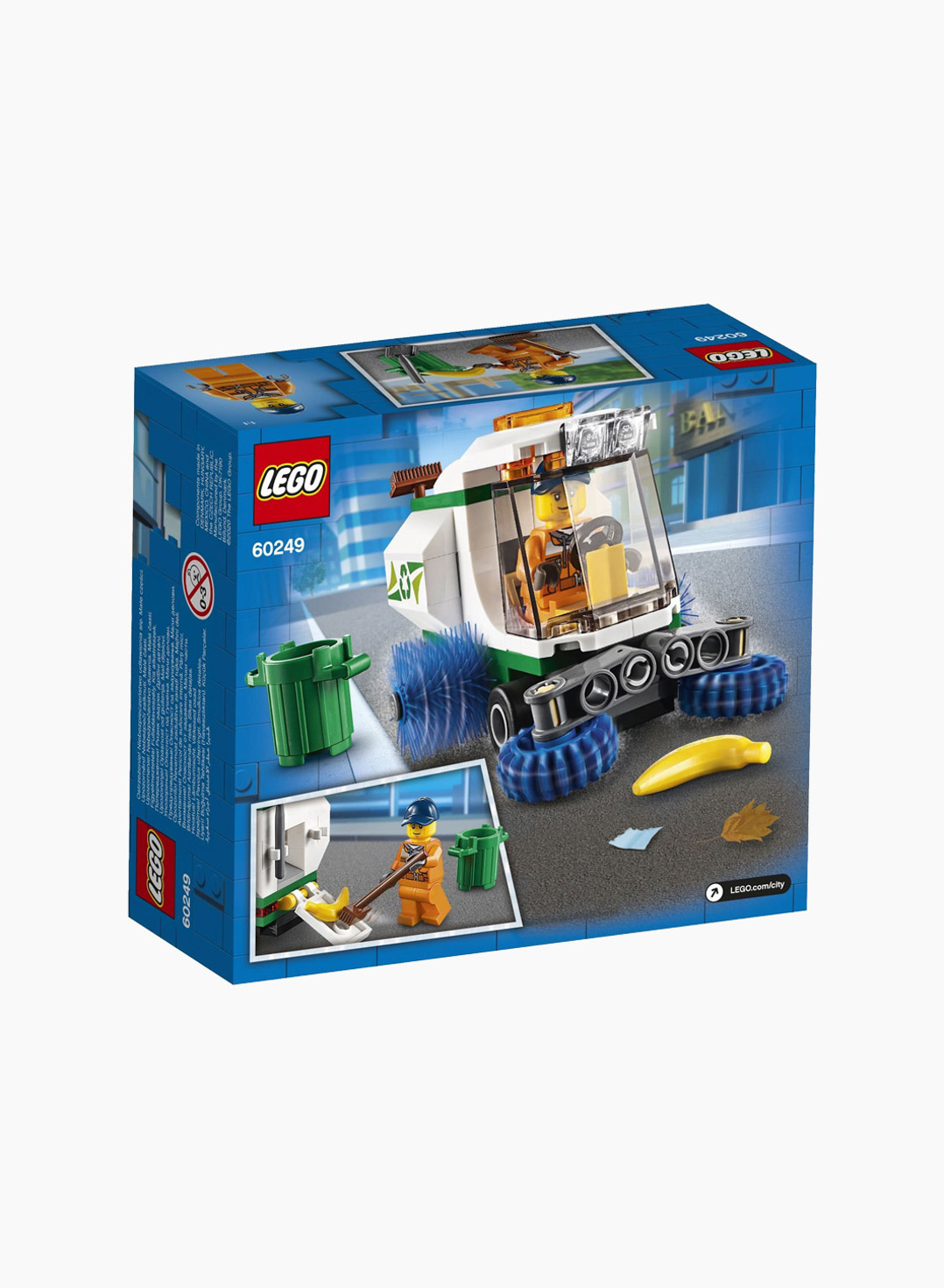 Lego City Կառուցողական Խաղ «Փոշեկուլ-մեքենա՝ փողոցների մաքրման համար»