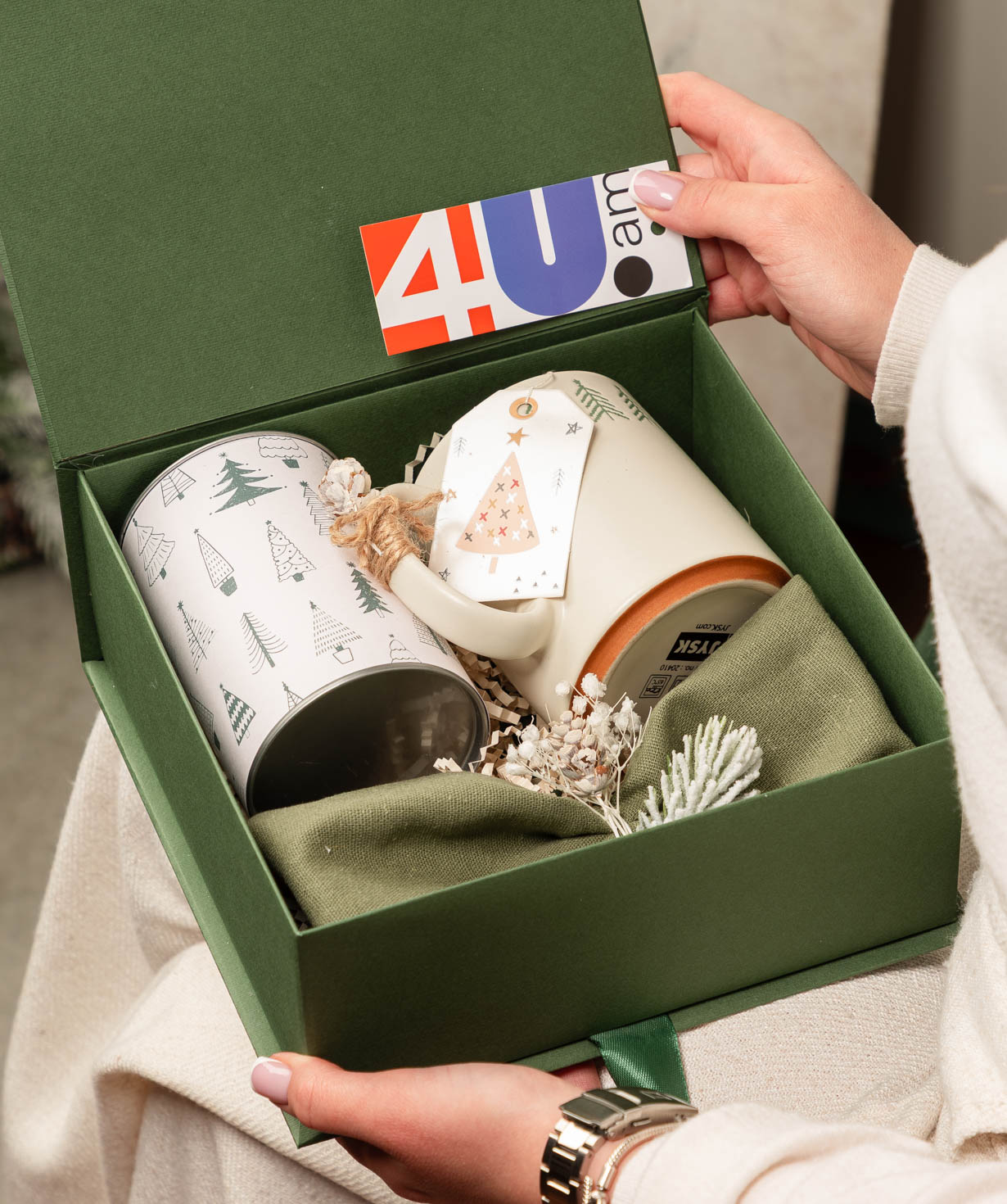 Gift box «THE BOX» №553 New Year's