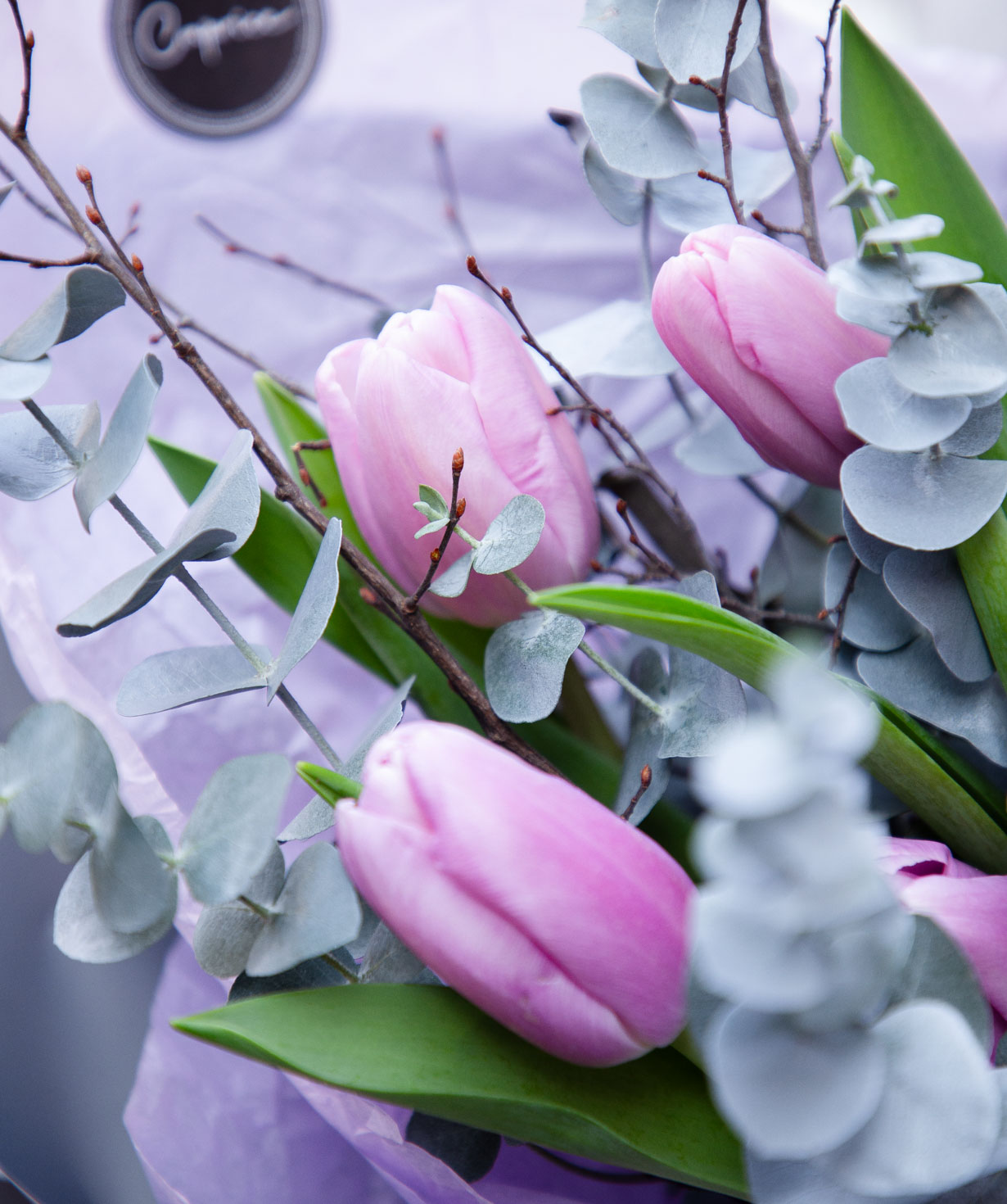 Bouquet «Liosia» with tulips