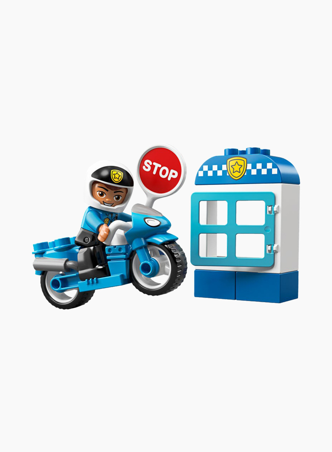 Lego Duplo Կառուցողական Խաղ Ոստիկանական Մոտոցիկլետ